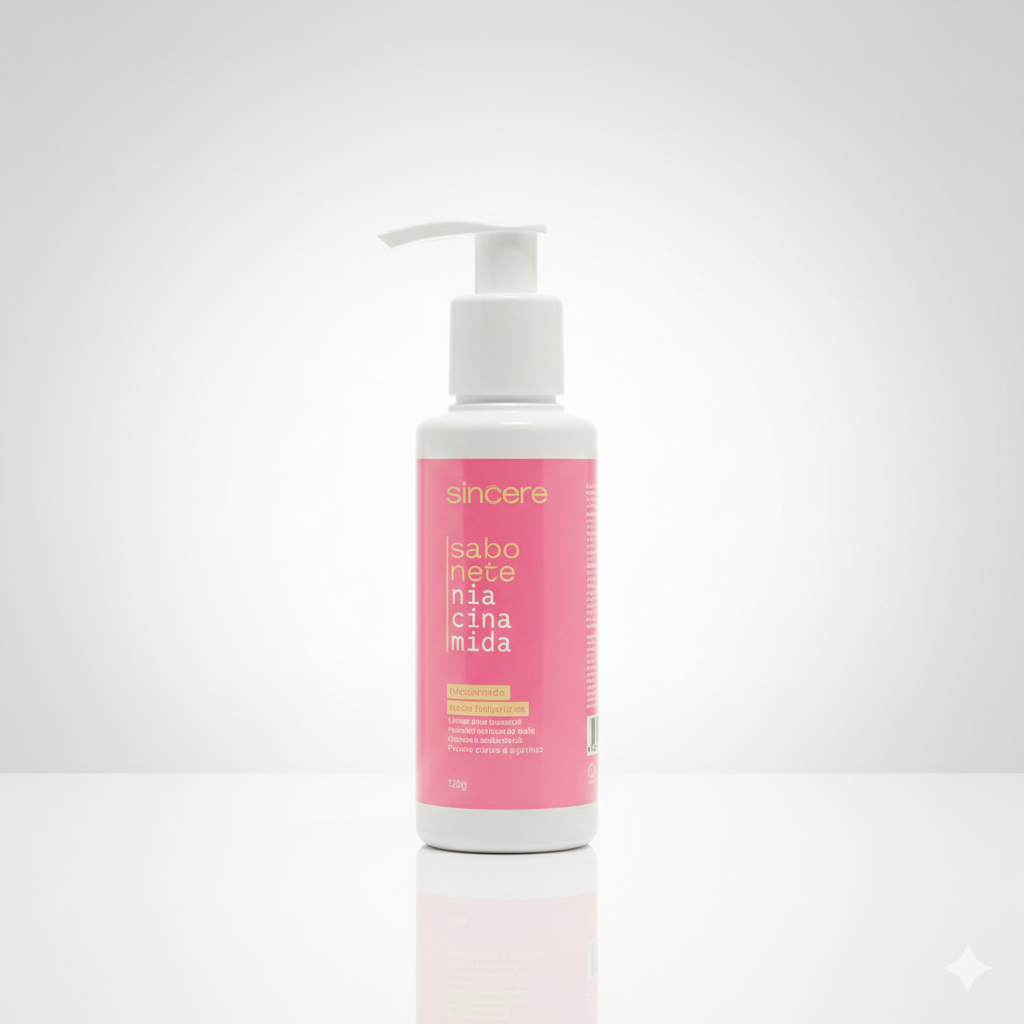 limpador facial com niacinamida