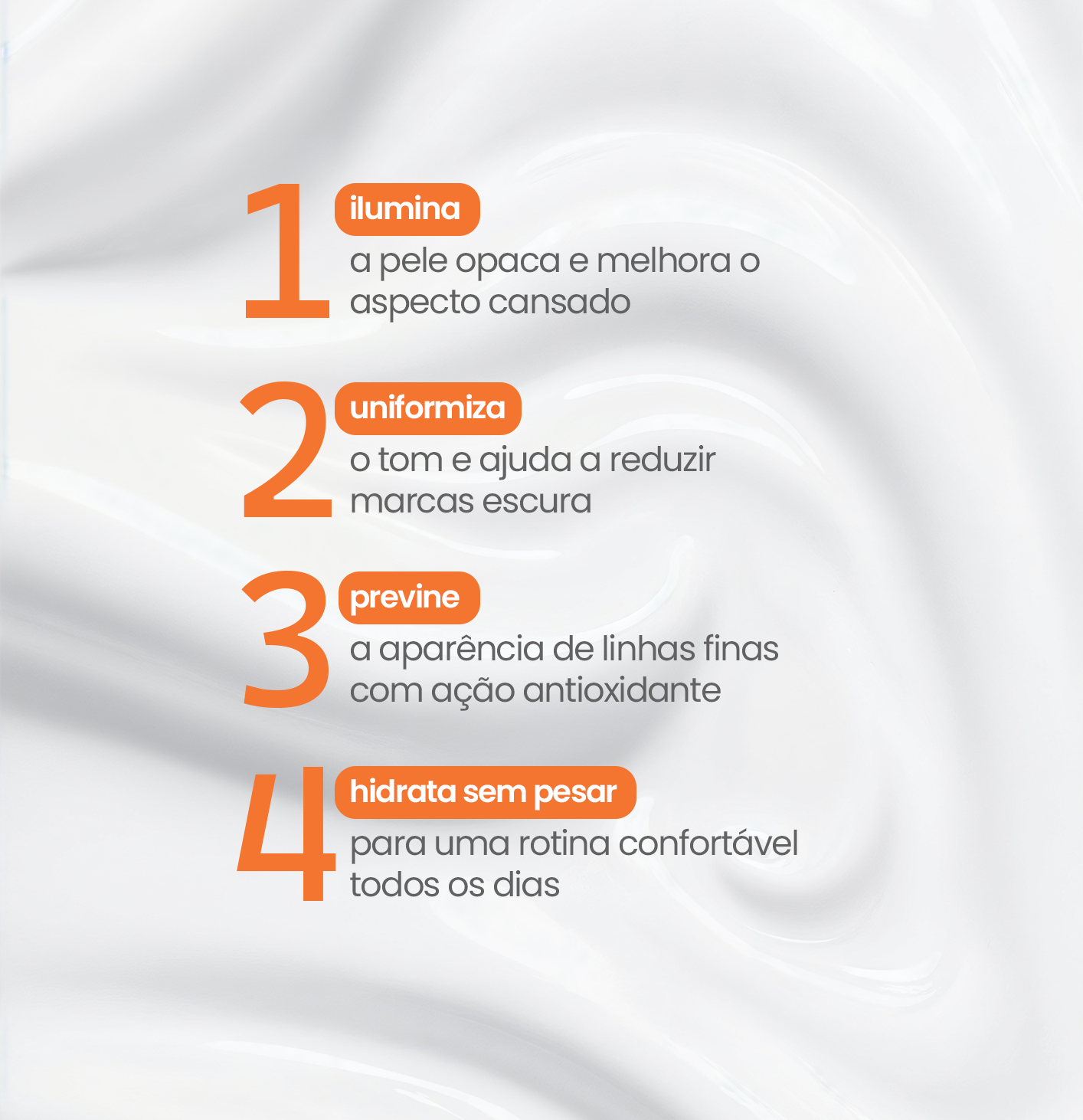 creme facial com 20% de vitamina C 30g