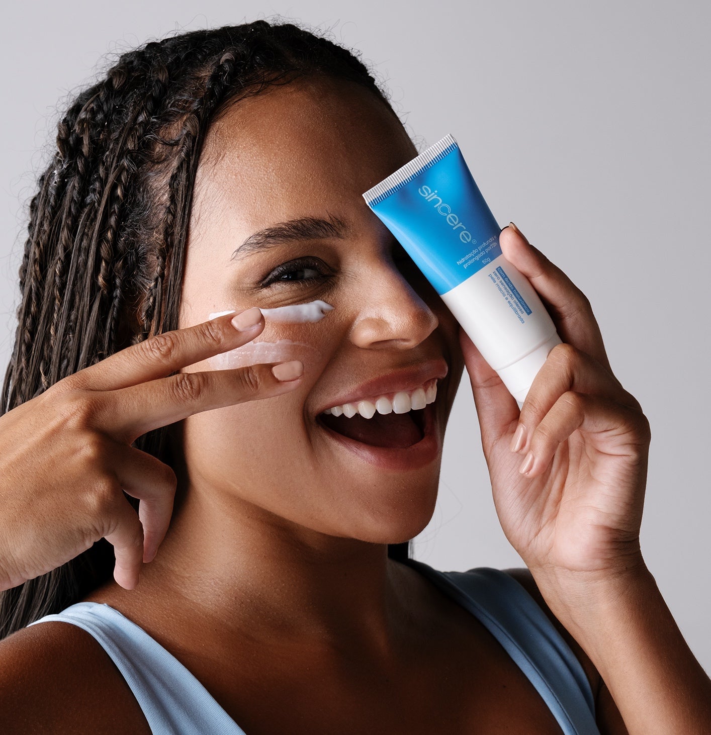 hidratante facial ultraleve com ácido hialurônico 50g