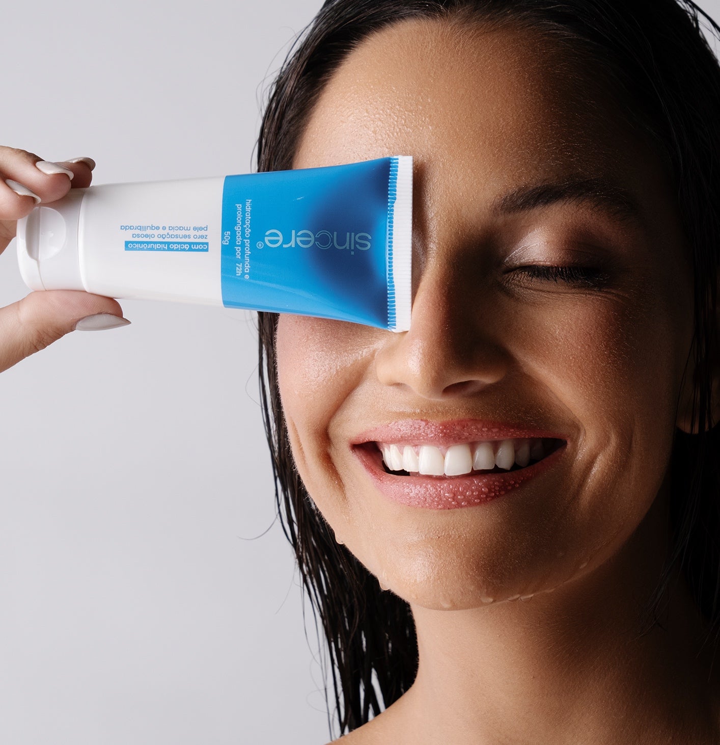 hidratante facial ultraleve com ácido hialurônico 50g