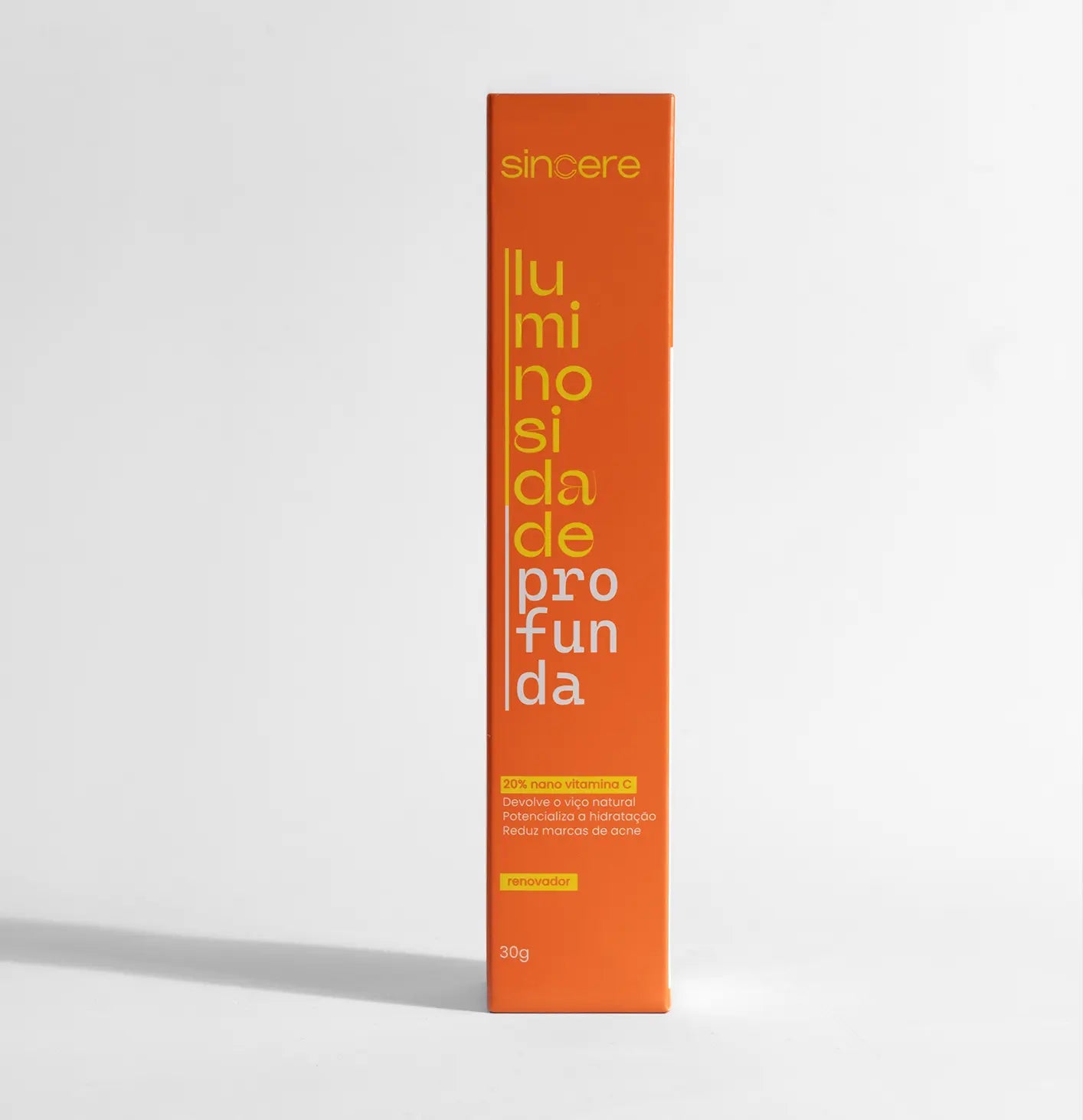 creme facial com 20% de vitamina C 30g