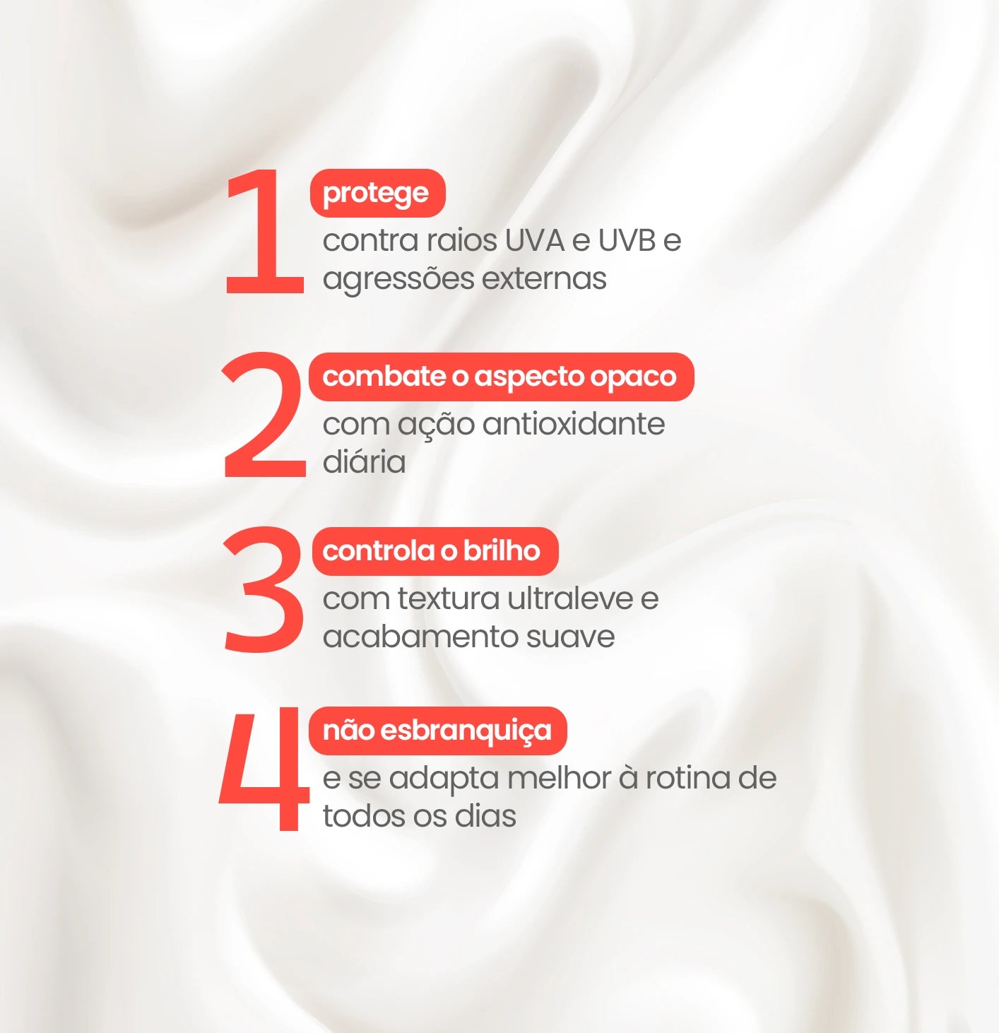 Escuto diário: Fluido antioxidante facial com vitamina C